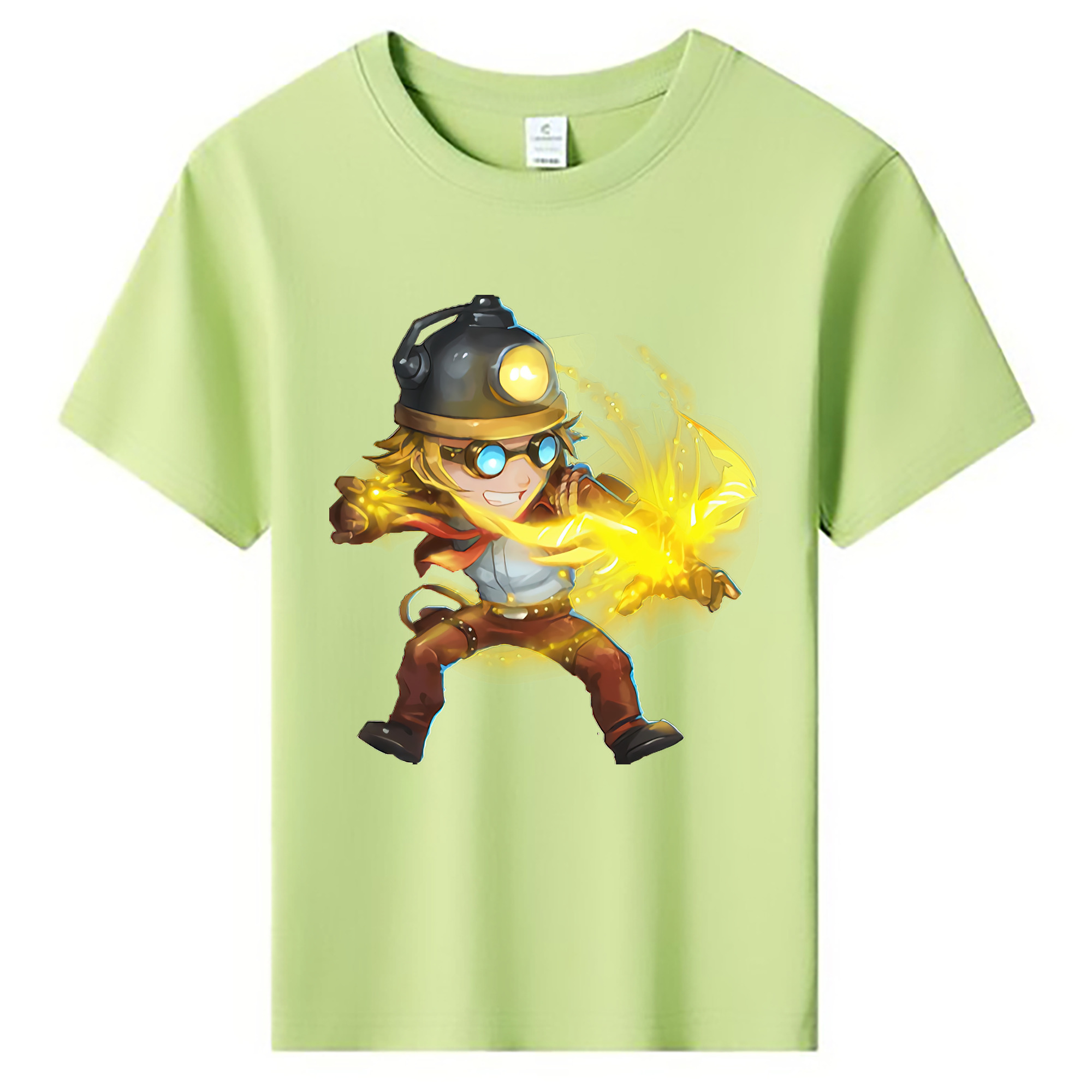（画像用） リーグ・オブ・レジェンド League of Legends LOL 綿100％キッズTシャツ（フロントプリント）